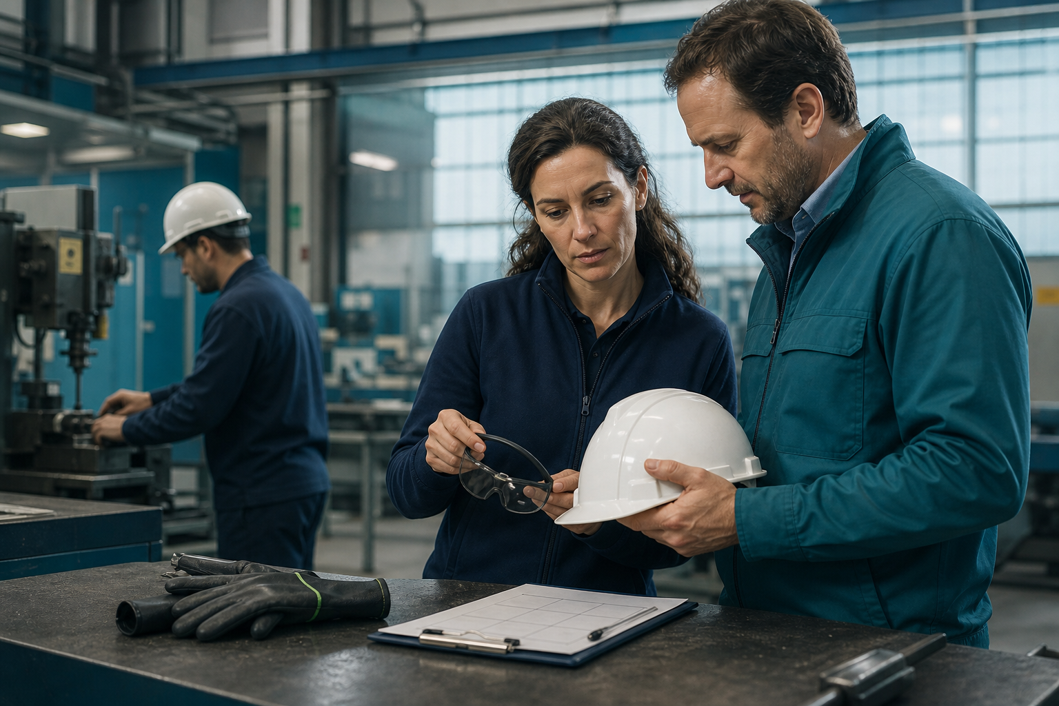 Avaliação independente de equipamentos de proteção individual no local de trabalho
